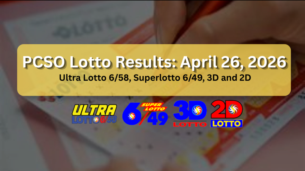 april 26 2026 lotto result